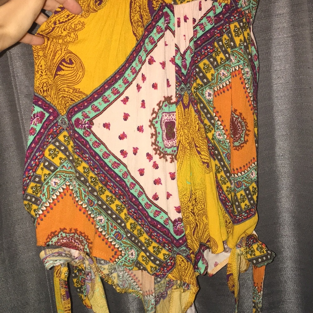 Bohemian Romper Open Back And Front - image 2